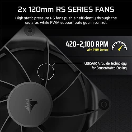 Corsair Nautilus 240 RS LCD CPU Liquid Cooler
